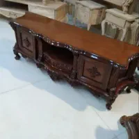 فروش انواع میز تلویزیون تمام چوب ۱۷