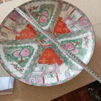کاسه بشقاب بزرگ قلم کاری|صنایع دستی و سایر لوازم تزئینی|اردبیل, |دیوار