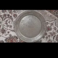 سینی دیوار کوب مسی|کلکسیون اشیاء عتیقه|قم, انسجام|دیوار