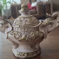 شمع دان و شکلات خوری طرح فیل