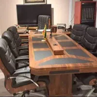 مبلمان اداری شایسته میز کنفرانس صندلی چرخدارکانتر|دفتر کار|تهران, نعمت‌آباد|دیوار