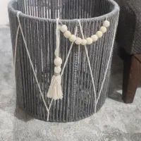 لوستر،لاندری،دیوارکوب مکرومه رافیا