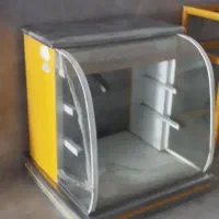 ویترین پاچال استند ظرف حبوبات ویترین جنس