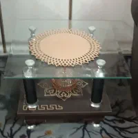 میز دو تا کوچک و یک عدد بزرگ و با بوفه|بوفه، ویترین، کنسول|حاجیلار, |دیوار