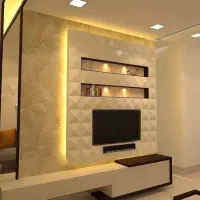 نصب کاغذ دیواری.دورباس دکور.لاین کناف.pvc|خدمات پیشه و مهارت|گلبهار, شهر جدید گلبهار|دیوار