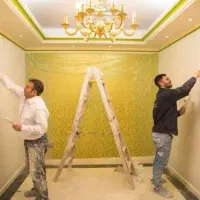 نقاش نقاشی رنگ آمیزی ساختمان قابندی گچبری  پتینه