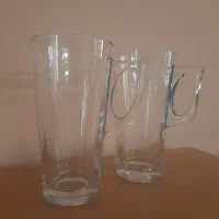 لیوان شیشه ای دسته دار|ظروف سرو و پذیرایی|شیراز, حومه شیراز|دیوار