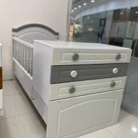 تخت کودک/دو منظوره/ گهواره ای|تخت و سرویس خواب|قشم, |دیوار