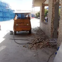 بیل بکهو کمپرسور کاتر آسفالتبر پیکور بالابر حفاری|خدمات پیشه و مهارت|بروجن, |دیوار