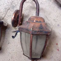 چراغ فلزی باغ