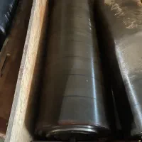 غلطک روکش پلی یورتان و لاستیک دستگاه چاپ