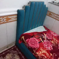 تختخواب ام دی اف با تشک رویال جنس خوب درحدنو|تخت و سرویس خواب|دهدشت, |دیوار