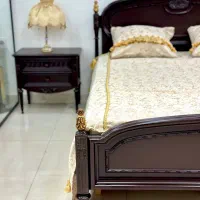 سرویسخواب ریسه ای پایه خراطی تخت