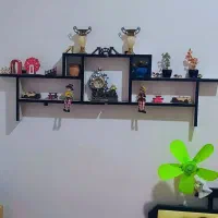 قفسه همراه با دکور هاش
