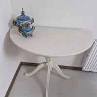 میز چوب نیم دایره|میز و صندلی غذاخوری|مشهد, الهیه|دیوار