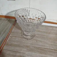 ظروف کریستالی و گل سرخی|ظروف سرو و پذیرایی|کرمان, |دیوار