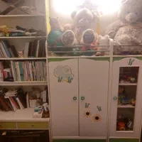 سرویس خواب کودک+کتابخانه+میز تحریر