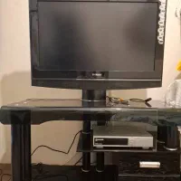 میز تلویزیون شیشه ای