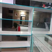 به علت تغییر شغل تماما سالم می‌باشد|کتابخانه، شلف، قفسه‌های دیواری|ارومیه, |دیوار