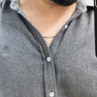 زنجیر طنابی فول مشابه طلا رنگ ثابت