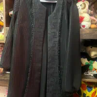 مانتو مشکی سایز ۴