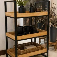 ترولی|کتابخانه، شلف، قفسه‌های دیواری|تهران, فلاح|دیوار