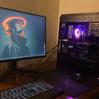 سیستم گیمینگ بهمراه مانیتور 2k