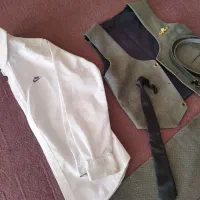 جلیقه شلوار. کت وشلوار.