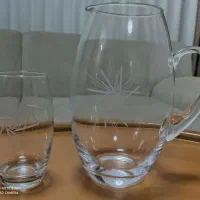 ست ۱۷ تکه پارچ و لیوان ابخوری