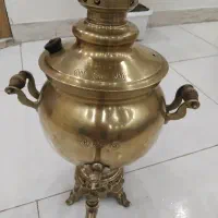 فروش سماورعتیقه زغالی ۳مهرروسی