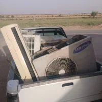 در دیوار کولر مبریم و مشتری کولر سوخته و خراب