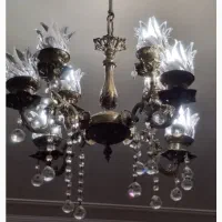 سه عددلوستر۴شاخه ۸شعله اصل برنز۱۸۰۰۰۰۰۰تومان