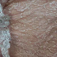 لباس مجلسی تمام گیپور وسنگ جواهردوزی بادست|لباس|قرچک, محمد آباد|دیوار