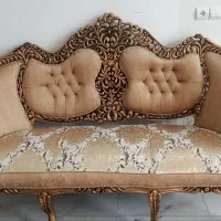 مبل سلطنتی منبت کاری چوب گردو