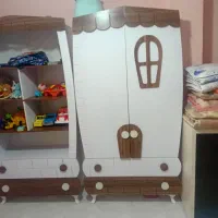 تخت و کمد بچه|اسباب و اثاث بچه|قائم‌شهر, |دیوار