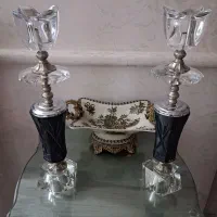 شمعدان کریستال|صنایع دستی و سایر لوازم تزئینی|مشهد, مشکینی (شهرک غرب)|دیوار
