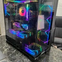 کیس گیمینگ اکواریومیCPU I 5 12400F RAM 16RGBRX580|رایانه رومیزی|بوشهر, |دیوار