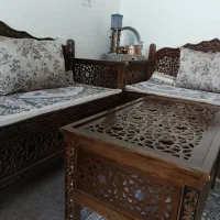 مبلمان سنتی شاهنشین|مبلمان خانگی و میز عسلی|شاهین‌شهر, فردوسی|دیوار