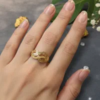 انگشتر طلاروس طرح طلا|بدلیجات|مشهد, یاس|دیوار