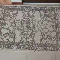 یک عدد قالیچه کرم وطوسی رنگ فانتزی|فرش|تهران, فلاح|دیوار