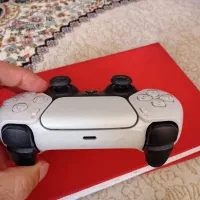 دسته بازی پلی استیشن ۵ دوال سنس سفید|کنسول، بازی ویدئویی و آنلاین|تبریز, |دیوار