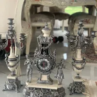 آینه شمعدونی برنز|ساعت دیواری و تزئینی|لاهیجان, گلستان|دیوار