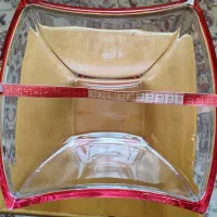 کاسه و ظرف میوه گود با رنگ قرمز|ظروف سرو و پذیرایی|شیراز, تاچارا|دیوار