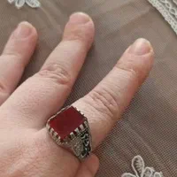 دو عدد انگشتر نقره عقیق|جواهرات|تهران, قلهک|دیوار