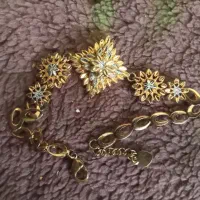 دستبند زنانه نگین دار سنگی برای خانومای خاص پسند