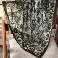 روسری توکا دور دوخت منگوله دار با رنگبندی خاص|لباس|میاندوآب, |دیوار