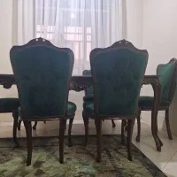 ست کامل مبل ۸ نفره + میز ناهارخوری ۶ نفره|مبلمان خانگی و میز عسلی|تهران, یاخجی آباد|دیوار