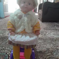 عروسک وکالسکه نو