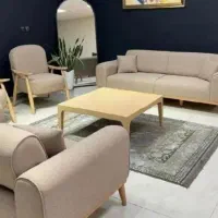 مبل راحتی مدل مینیمال لمون هشت نفره تخت شو|مبلمان خانگی و میز عسلی|اردبیل, |دیوار