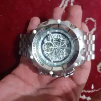 ساعت مردانه INVICTA سه زمانه اصلی وضداب
